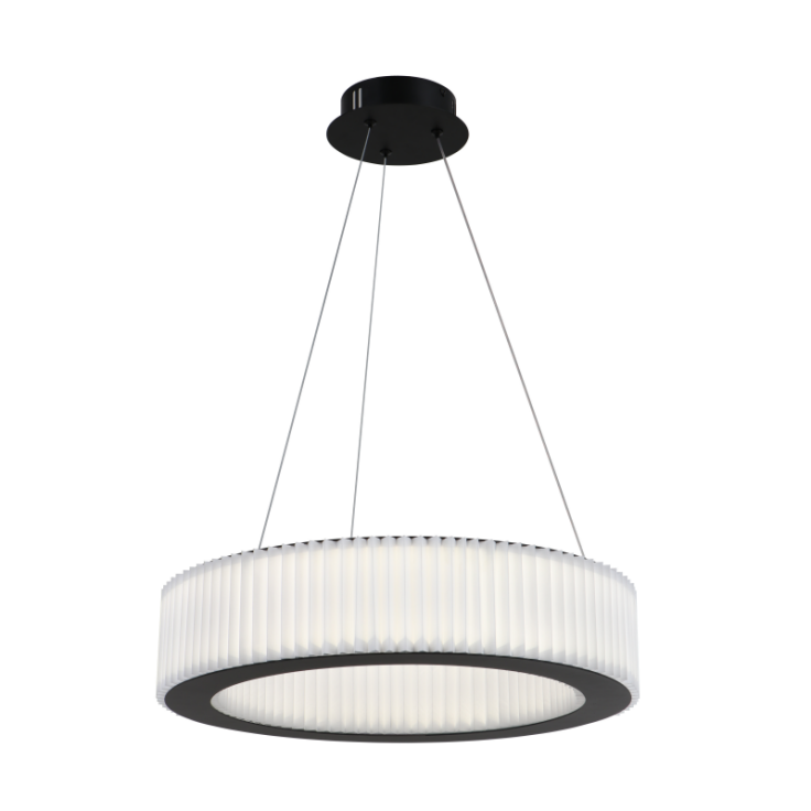 Як кругла кільцева світлодіодна люстра змінює сучасний дизайн освітлення інтер’єру